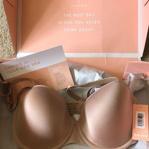 24/7 Classic T-Shirt Bra, ThirdLove, Taupe, 30E1/2